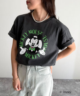 【GOOD ROCK SPEED】MICKEY ミッキープリントT グレー セール】【Unblend】【GOOD ROCK SPEED】グッドロックスピード