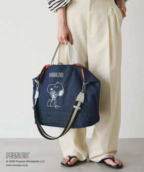 《PEANUTS×russet》リバーシブルビッグトートバッグ(CE-1756)