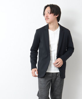 Nolley's ハニカムジャガード テーラーカーディガン ジャケット Lサイズ Stutostein Nolley's ジャケット テーラードジャケット ハニカム