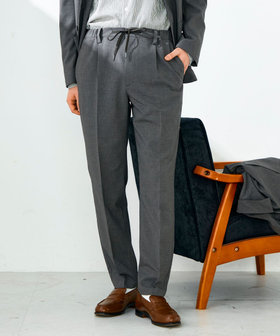 【セットアップ対応】リネンタッチドビーイージーパンツ