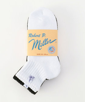 【Robert P. Miller】3p Socks short　ショート丈ソックス