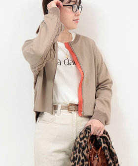 ケーブルドッキングカーディガン（5-0849-5-02-002）｜MICO