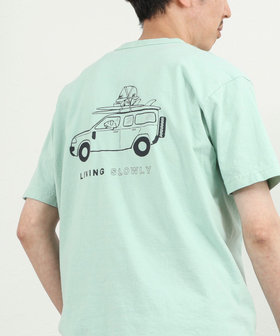 別注 SLOWLY WAGON バックプリントTシャツ 26SS（6-0647-2-53-602