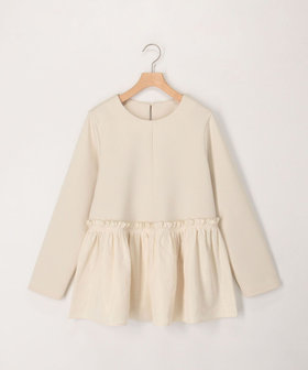 綿タッチダンボールニットブラウス