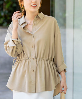 《セットアップ対応》ウォッシャブルサンドウォッシュシャツ