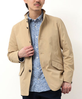 《ビジカジ対応》ストレッチ　スタンドブルゾン