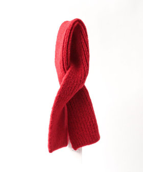 【BATONER/バトナー】FLUFFY HOLE MUFFLER 17 BN-25FI-011