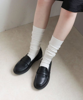 ソールステッチローファー