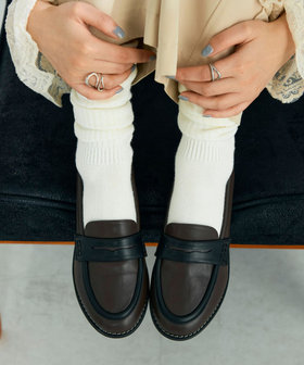 ソールステッチローファー