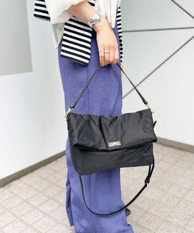 HINERIナイロン2WAYミニショルダーバッグ