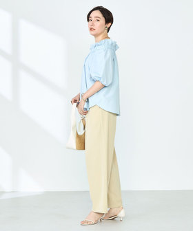 ◇25SS◇NOLLEY'S sophi タフタオフショル2WAYブラウス ノーリーズソフィー NOLLEY'S sophi タフタオフショル2WAYBL