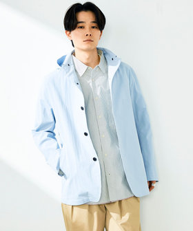 ［FREDY＆GLOSTER限定 TIME SALE！］【GLOSTER名品アウター】スタンドフードブルゾン