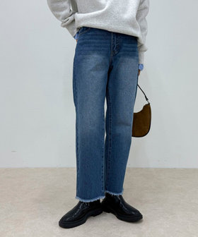 カットオフデニムパンツ