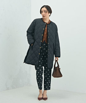 TAION×LIMONTA】別注ベロアパイピングロングダウン（5-0205-6-08