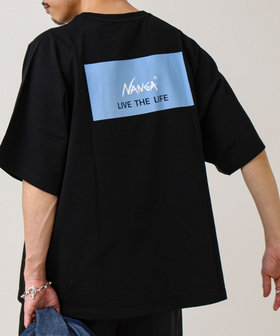 【NANGA×GLOSTER】別注2 Raglan Backprint Tee