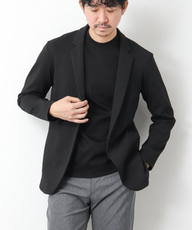 ハニカムジャガード テーラーカーディガン ジャケット（5-0080-1-53