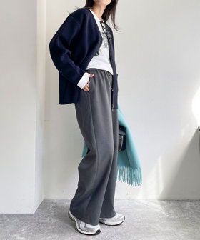 【PHOEBE PHILO】Milanese ウール イージーストレート パンツ PHOEBE PHILO | MILANESE TROUSERS | BLACK WOOL