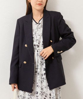 極美品 Nolley’s ウォッシャブルシャークダブルジャケット ブラウン 38 ウォッシャブルシャークダブルジャケット（5-0030-5-05-005
