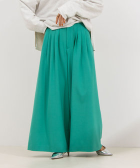 ◇【WEB限定サイズあり】《セットアップ対応》ウォッシャブルMannishワイドパンツ