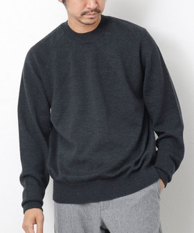 BATONER/バトナー】AGING WOOL SIGNATURE CREW NECK クルーネックニット（4-0607-6-52-605）｜NOLLEY'S  goodman(ノーリーズ グッドマン）｜NOLLEY'S(ノーリーズ）｜men（MEN）｜NOLLEY'S MALL（ノーリーズ モール）