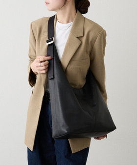 レザーホーボーバッグ L(CE-1654)（RUZ1052422A0004）｜russet