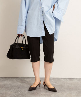 MAQWEL/マクウェル】ウォッシャブルカプリジョーゼットパンツ（5-0039