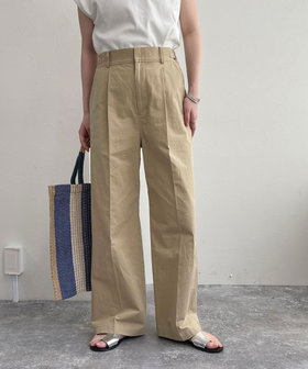 FREDY & GLOSTER｜【低身長サイズ34有り】チノタックパンツ