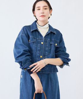 デニムジャケット 「RM denim」袖ボリュームGジャン リエミラー Rie