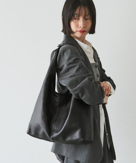 レザーホーボーバッグ L(CE-1654)（RUZ1052422A0004）｜russet