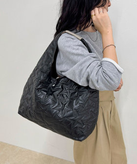 星キルティング三角バッグ（5-0564-5-32-102）｜fredy emue(フレディ