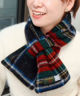 【TWEEDMILL】別注ウール×フリース差し込みマフラー