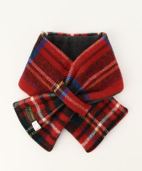 【TWEEDMILL】別注ウール×フリース差し込みマフラー