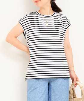 tシャツ ベア天竺無地＆ボーダー レディース trim_ofnls_itemc85cd27e4e7111f
