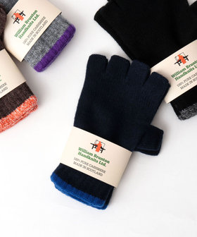 【William Brunton/ウィリアム・ブラントン】別注カシミヤフィンガーレスグローブ