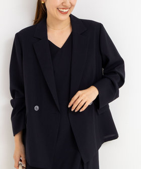 会員限定 BLACK FRIDAY対象］ウォッシャブルエコボイルテーラード