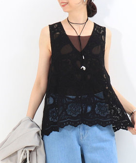 Correges 刺繍 ロゴ入りタンクトップ size S Sサイズ Correges 刺繍 ロゴ入りタンクトップ Sサイズ Correges
