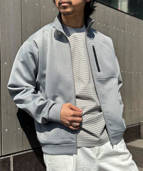 WEB限定 GW SPECIAL PRICE】《セットアップ対応》ダブルニットZIP