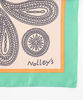 シルクプリントスカーフ88 NOLLEY’S ノーリーズ　2026美品 シルクプリントスカーフ88（6-0131-2-14-103）｜NOLLEY'S(ノーリーズ