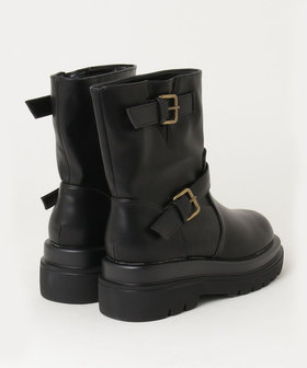 ダブルベルトエンジニアブーツ（5-0549-1-37-201）｜fredy emue