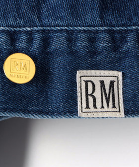 RM denim】バックひねりデザインショート丈Gジャン（6-0038-1-04-053