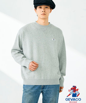 【GEVACO/ゲバコ】スウェットニットプルオーバー