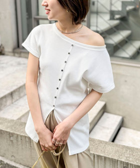 ウォッシャブルスリット2WAYプルオーバー