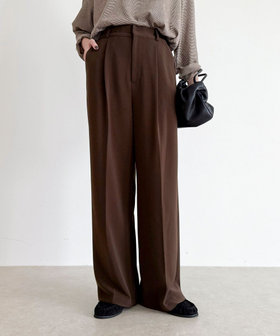 人気商品の新型/高身長サイズあり】とろみwarmタックスラックス（5