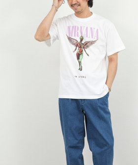 NIRVANA Tシャツ GOOD ROCK SPEED】NIRVANA バンド プリントTシャツ 26SS（6-0640-1-53