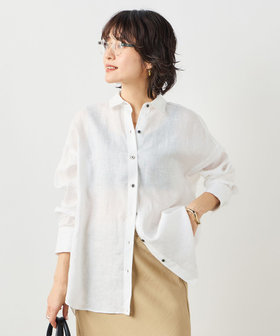 MY STANDARD マルチWAYリネンシャツ