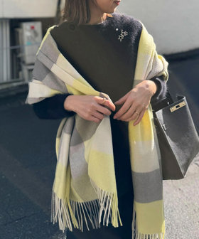 【TWEEDMILL/ツィードミル】ラムズウールストール