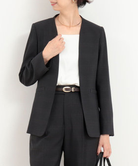 【極美品】NAME. ウールメルトンジャケット　ノーカラージャケット　ブラック 楽天市場】【最大75%OFF】【送料無料】裏ボア メンズ コート