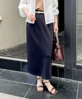 《セットアップ対応》ウォッシャブルライトダンボール2WAYタイトスカート