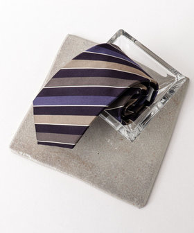 CANEPA スリーカラーストライプネクタイ 25AWコレクション