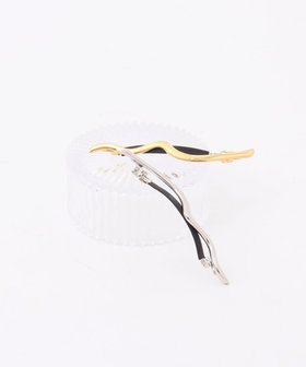 OLUN きりまる　ルーズベーシックモールジャケット　ノベルティ　バレッタ ウエーブバレッタ（5-0441-9-15-404）｜NOLLEY'S(ノーリーズ